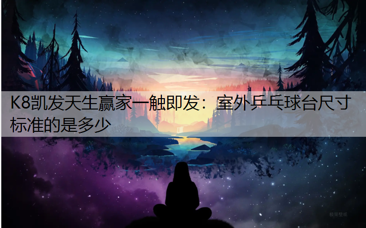 K8凯发天生赢家一触即发：室外乒乓球台尺寸标准的是多少